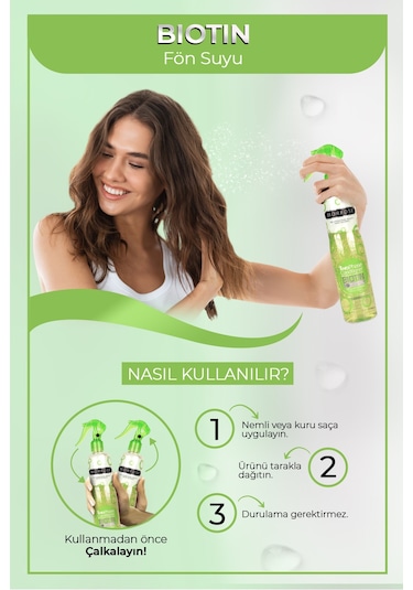 Morfose Biotin Çift Fazlı Fön Suyu 400 ML