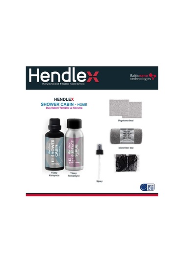 Hendlex Cam Duşakabin Temizlik Ve Koruma Seti