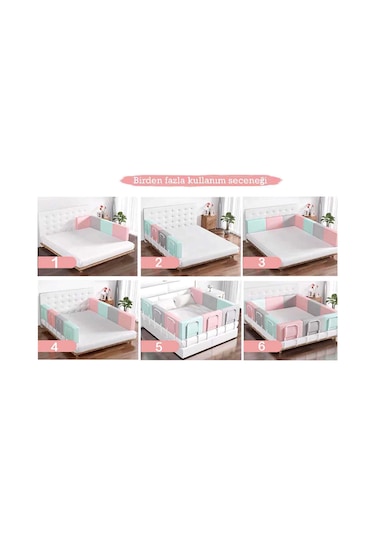 100 Cm Yatak Bariyeri Bebek Ve Çocuk Korkuluğu Güvenlik Bariyeri