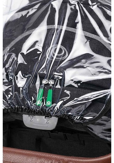 Fermuarlı Ultra Lüks Bebek Arabası Yağmurluğu Bütün Bebek Arabal Şeffaf