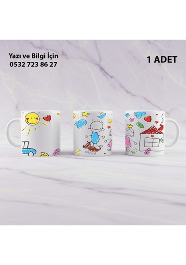Anaokulu Öğretmeni Öğretmenler Günü İçin Kişiye Özel İsim Baskılı Kupa Bardak Öğretmene Hediyelik Beyaz