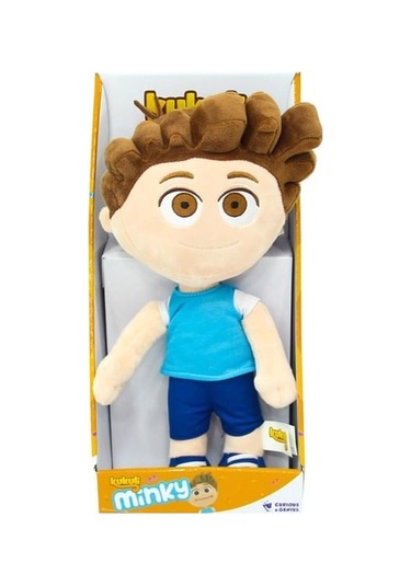 Minky Müzikli Peluş Oyuncak 40 Cm Orjinal Lisanslı Mavi