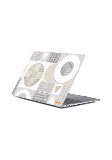 Macbook Pro Enkay 13" A2251 / A2289 / A2338 Koruyucu Laptop Kılıf Geometri No.3