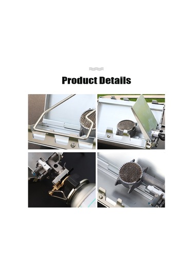 Reedark Mıni Çadır Isıtıcı, 2800w Saf Mavi Ateş, Katlanabilir Taşınabilir, Piknik Kamp İçin, 3d Yanma Sistemi, Gaz Taslağı Kullanıma Uygun St320 Gümüş