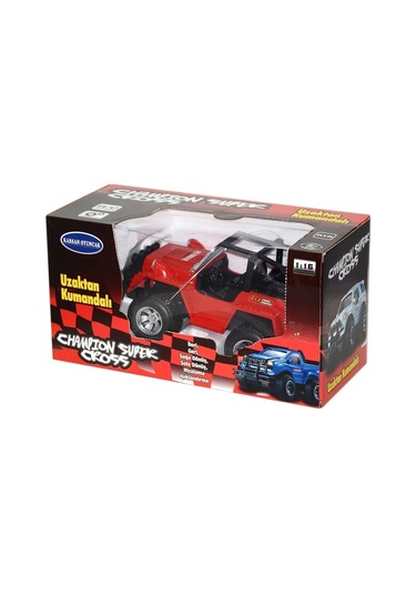 Kutuda Şarjlı Araba Kırmızı