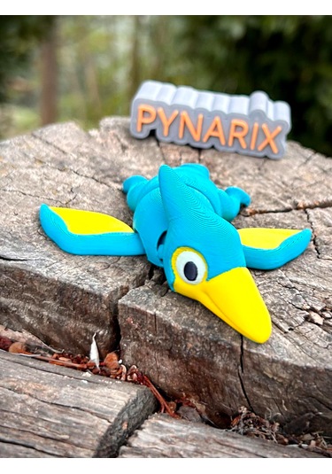 Pterodaktil Oyuncak Figürü Gökyüzünün Kadim Efendisi 3d Hareketli Organik Model - Orta Boy Dinozor