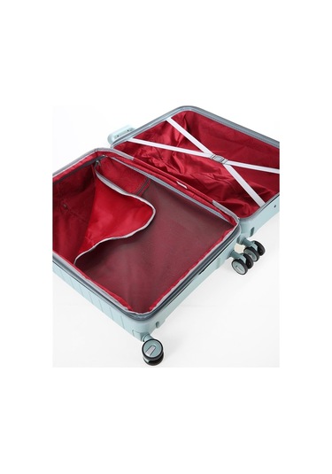 Ççs 5242 Polipropilen Körüklü Orta Boy Valiz-mavi Mavi