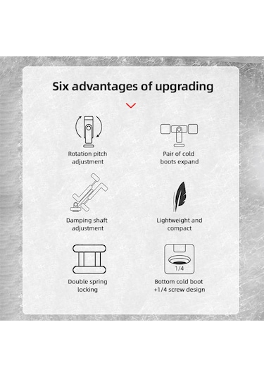 Hombey Dual Telefon Tutucu, 4 Soğuk Ayaklı Ünite, 360 Döner, Abs+pc Malzeme, Çapraz/dikey Çekim, Vlogger/live Yayıncı İçin Siyah