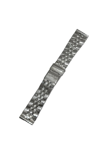 Breitling Modeli 24mm Çelik Saat Kordonu