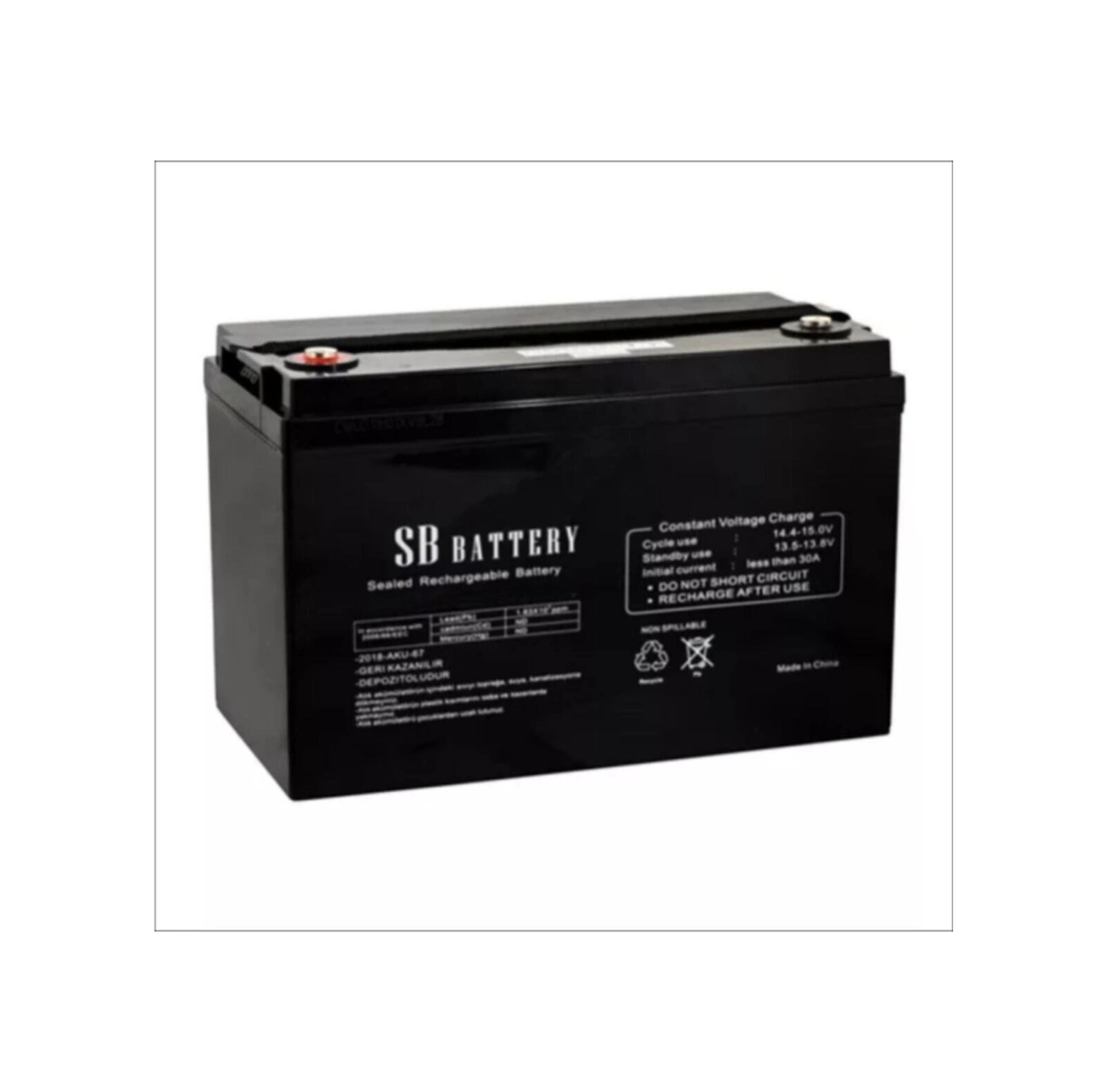 12v 230ah Kuru Tip Akü Uyumlu-115392