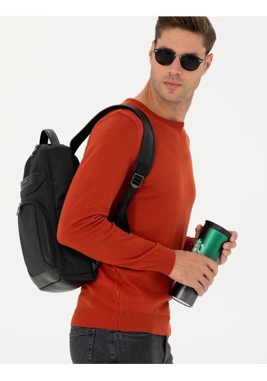 Pierre Cardin Erkek Kiremit Triko Kazak 50270179-vr031 Kiremit