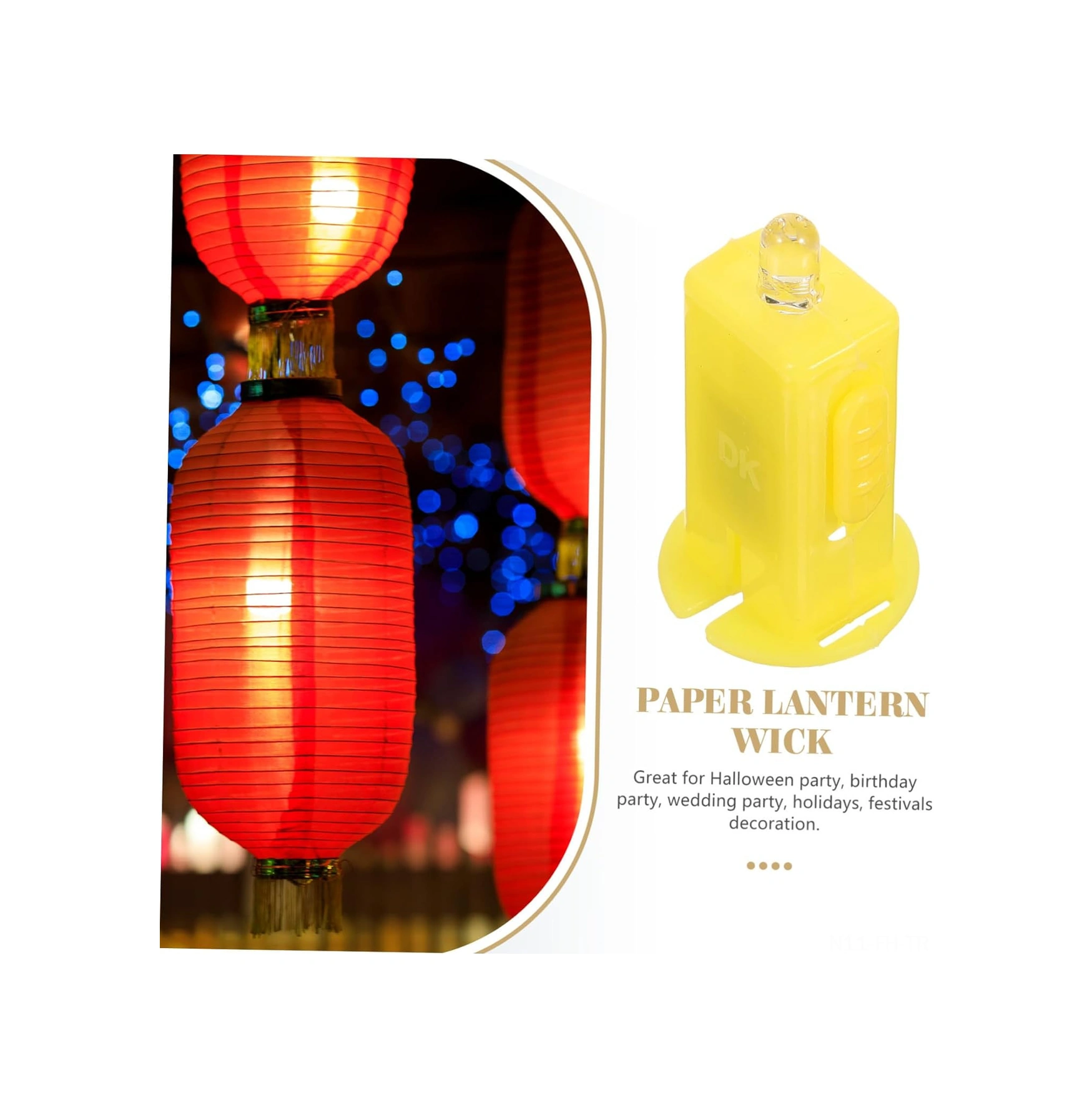 Folinda 20 Adet Led Fener Işığı - Renkli Renkli Spot, Aydınlatma, Altın, Beyaz, Sıcak Beyaz - El Yapımı Projeler, Partiler, Bahçe Dekorasyonu - 120 Saat Süre - Güvenli Kullanim Renk