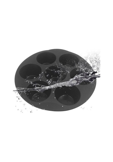 9066442007893drvs1 - Buffer 7 Gözlü Silikon Çok Amaçlı Airfryer Muffin Cupcake Kek Ve Çörek Pişirme Kalıbı