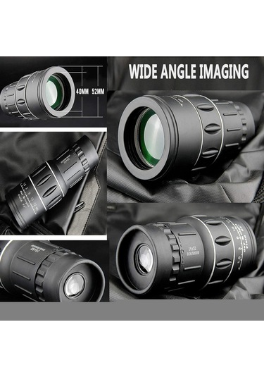 40x60 Telescope Monocular Cep Telefonu İçin Gece Görüşlü İkili Odak Dürbünleri