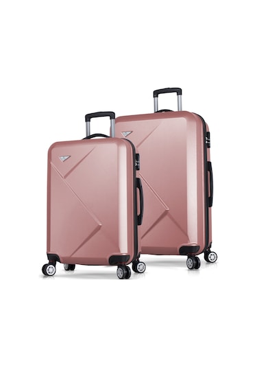 My Valice Diamond Abs 2'Li Valiz Seti (Orta Ve Büyük)