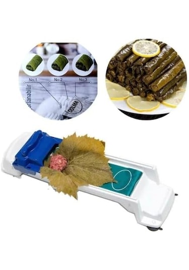 3 Kademeli Kalınlık Ayarlı Pratik Yaprak Ve Dolma Sarma Makinesi