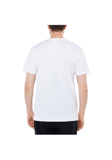 Columbia Cs0287 Csc M Basic Big Logo Brushed Ss Tee Erkek T Shirt 26707 Beyaz