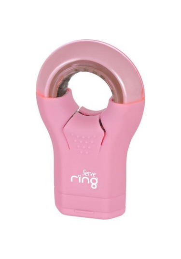 Serve Ring Silgili Kalemtraş Serve Ring Silgili Kalemtraş Pastel Mor