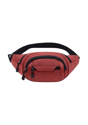 Kadınlar İçin Kemer Çantası, 4 Cepli Suya Dayanıklı Çapraz Gövde Fanny Paketi, Moda Bel Serseri Çanta Paketleri Yoga Yürüyüşü Egzersizi Koşmak İçin Ayarlanabilir Kayış - Siyah - Siyah