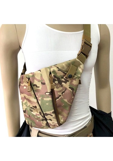 Yulong Erkekler İçin Omuz Çantası Depolama Çantası Su Geçirmez Siyah - Mat Mavi