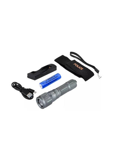 Police Ps-15 Cree Led Zoomlu Şarjlı El Feneri