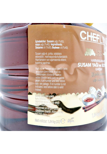 Chefline Asia Susam Yağı Chefline Asia 2 L