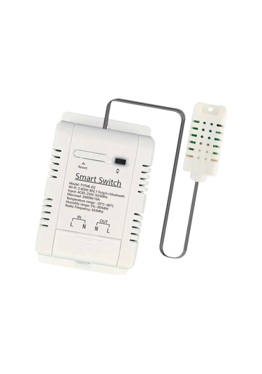 Suntek Sıcaklık Ve Nem İzleme Anahtarı 85-250v Ses Kontrol