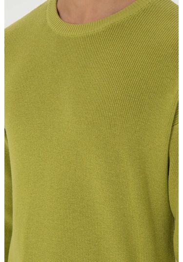 U.s. Polo Assn. Erkek Fıstık Kazak /triko 50298267-vr087 Fıstık Fıstık Yeşili