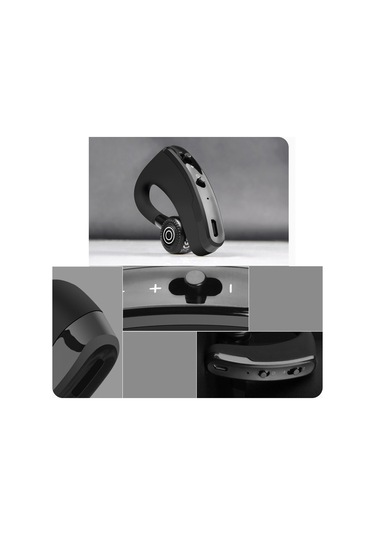 Moveevo Siyah Tek Kulak Bt4.1 Kulaklık - 270 Döner, 10 Saat Konuşma Süresi, Mikrofonlu Gürültü Engelleme, Uzun Pil Ömrü, Fotoğraf Çekimi Kontrolü