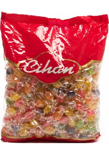 Cihan Karışık Meyveli Bonbon Şeker 960 G