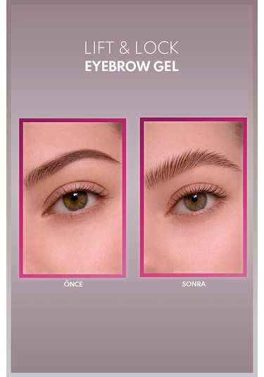 Lift & Lock Eyebrow Gel Şeffaf Kaş Sabitleyici Jel