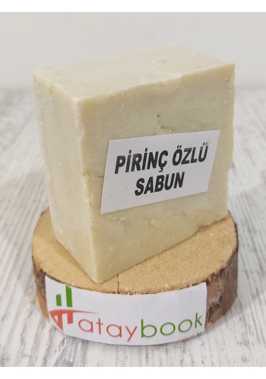 Pirinç Sabunu 6 Adet 1kg Cilt Beyazlatıcı Doğal