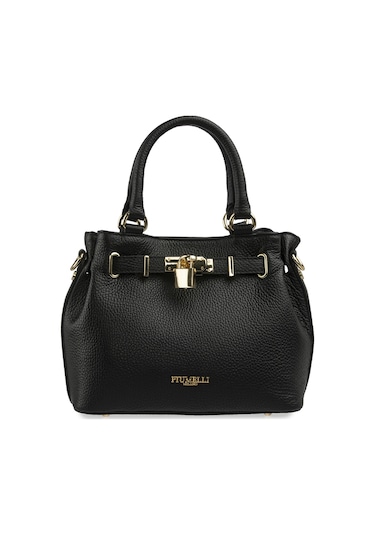 Çapraz Çanta Kadın Ebe S Piumelli Milano Bag D28 Black D28 Black Siyah