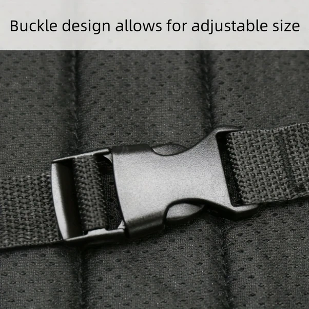 Meridiangoods Siyah Nylon Seyahat Ayağını Rahatlatan Ayak Hamak - Uzun Uçuşlar Ve Ofis Kullanımı İçin