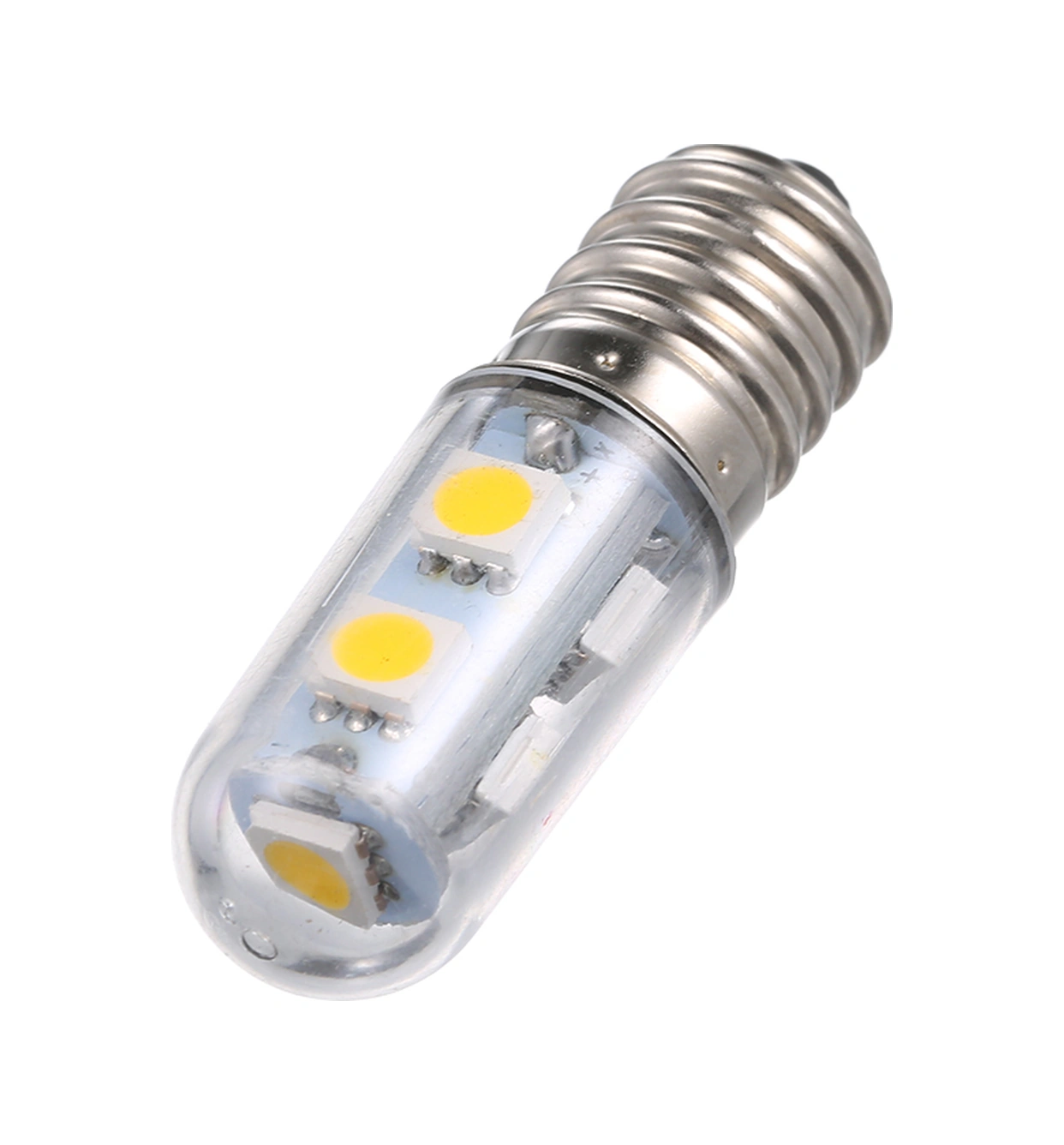 Youmex E14 Tabanlı 3w 7 Led Soğuk Beyaz Buzdolabı Ampülü - Düşük Enerji Tüketimi, Uzun Ömürlü 30.000 Saat