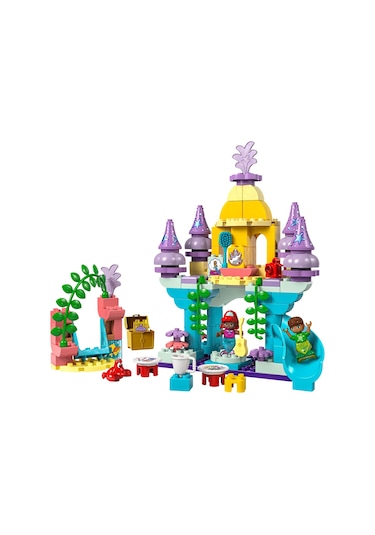 LEGO® DUPLO® │ Disney Ariel’in Sihirli Su Altı Sarayı 10435 - 2 Yaş & Üzeri Çocuklar için Eğitici Oyuncak Yapım Seti (116 Parça)
