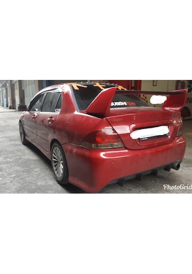 Mitsubishi Lancer Evo 9 Arka Tampon Fiber