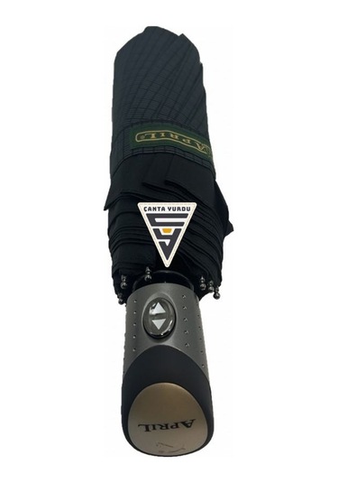 April A-216g A3 Su Geçirmez 10 Telli Tam Otomatik Şemsiye Siyah