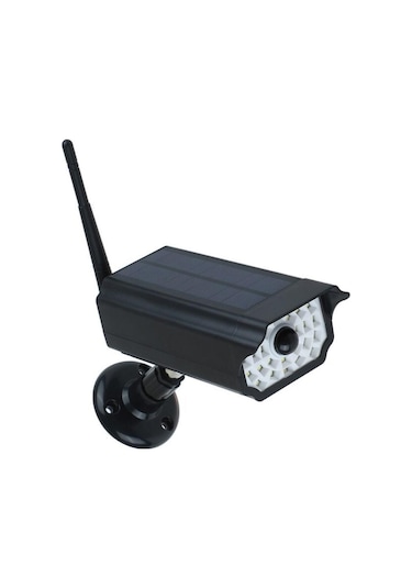 Sge Güneş Enerjili Hareket Sensörlü Kamera Görünümlü Led Lamba Sa Diğer