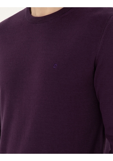 Pierre Cardin Erkek Mor Kazak /triko 50296575-vr038 Mor