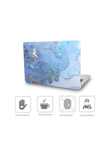 Yunboo Ultra İnce Macbook Uyumlu Pro 13'' Kılıfı - Çizilmelere Karşı Koruma Ve Şık Tasarım Kapaklı Kılıf Kapaklı Kılıf