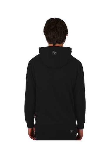 Bonesmen Erkek Kapüşonlu Sweatshirt (463017489) Siyah