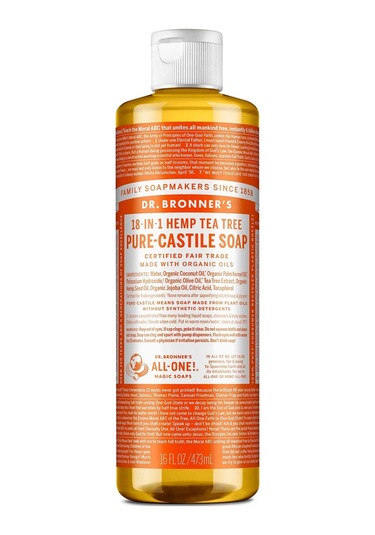 Dr. Bronner's Çay Ağacı Kokulu Çok Amaçlı Sıvı Sabun 473 ML
