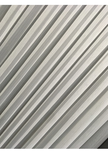 Perdefony Çizgili Düz Tül Perde