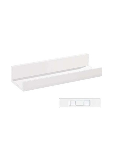 Pazly Suntek Rafı Organizatör Fonksiyonlu Depolama Çok Banyo Qr Beyaz