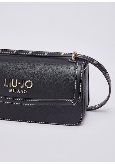 Liu.jo Aa6073e1012 Leather Kadın Omuz Çantası Siyah