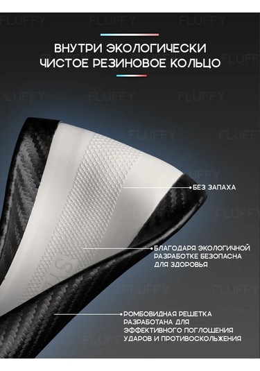 Fluffy Kia İçin 37-39 Cm Universal Direksiyon Kılıfı. Direksiyon Kaplaması. 332335152 Siyah