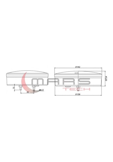 Universal-unistar Iı Led Led Geri Vites Lamba