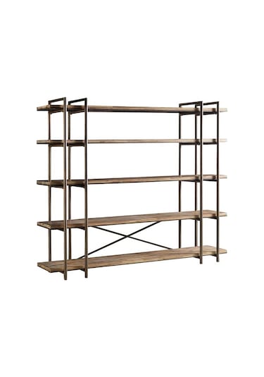 Kütükhouse Masif Kitaplık Dual