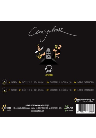 Cem Yılmaz - Gösteri 1 2 Cd